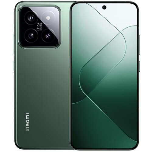 Xiaomi 14 Mobilni telefon 12GB/512GB/zelena + ranac narandžasti Slike