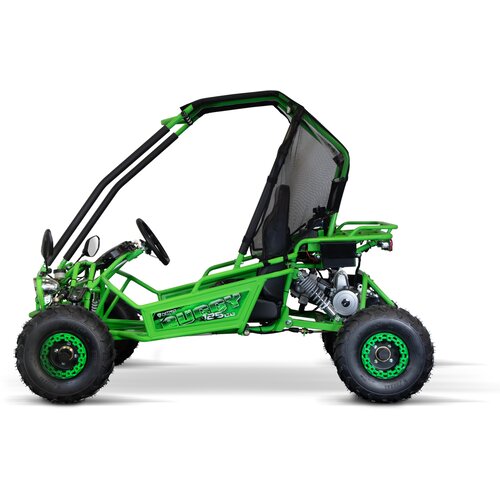Nitro Motors Otro&amp;scaron;ki gokart 125 ccm midi buggy RG7-A Hunt 7 zelena Slike