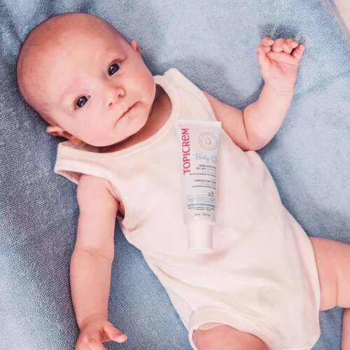 Topicrem BABY Cradle Cap Care gel za nego luskave kože za otroke od rojstva 40 ml Slike