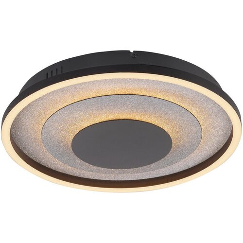 Lesnina XXXL JUST LIGHT. 14409-21 - LED stropno svetilo GLITTY LED/22W/230V prečnik 40 cm crna Slike