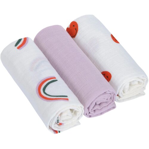 Lässig Tetra pelena M Happy Rascals Heart lavender 3 kom, 60 x 60 cm Cijene