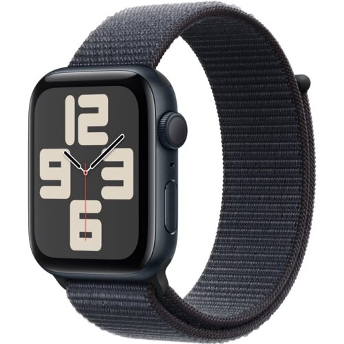 Apple Watch SE GPS 44mm Midnight AC, Ink Sport Loop, (MXEP3QCA) Slike