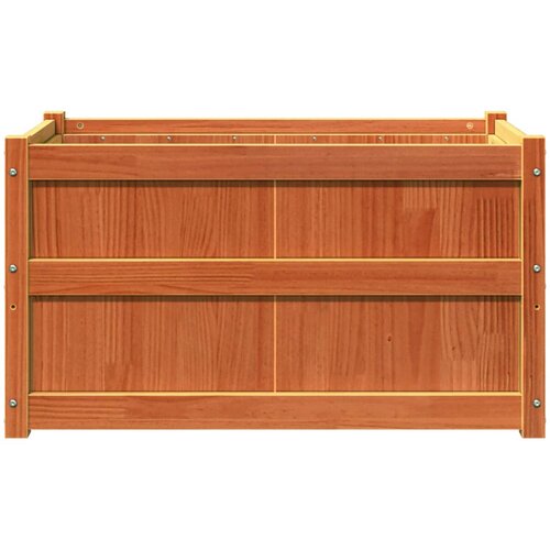  Vrtna sadilica vo&amp;scaron;tano smeđe boje 90 x 50 x 50 cm od borovine Slike