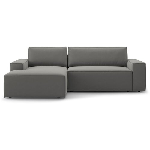 Micadoni Svijetlo siva sklopiva kutna garnitura od boucl&amp;eacute; tkanine (s lijevim kutom) Jodie &amp;ndash; Home Slike