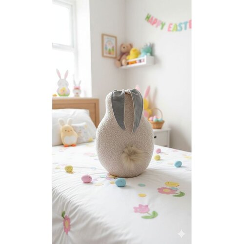 WALLXPERT Jastuče Sit Bunny Bež Cene