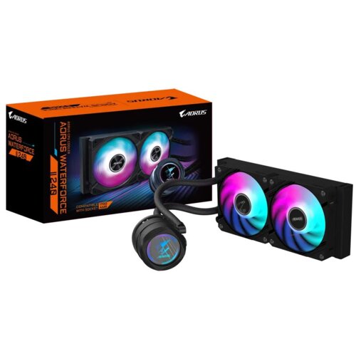Gigabyte AORUS WATERFORCE II 240 Procesor Sve-u-jednom vodeno hlađenje 12 cm Crno Cijene