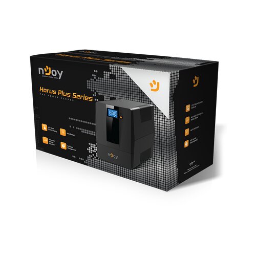 Njoy Horus Plus 2000 1200W UPS (PWUP-LI200H1-AZ01B) ups Slike