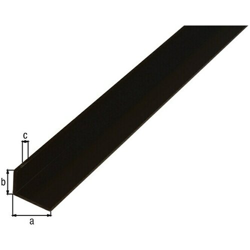 Alberts Rubni profil (Nejednakih krakova, D x Š x V: 2.600 x 25 x 20 mm, Plastika) Cijene