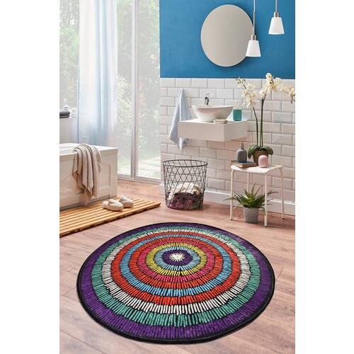 Lessentiel Maison prostirka za kupatilo 100cm Šarena Slike