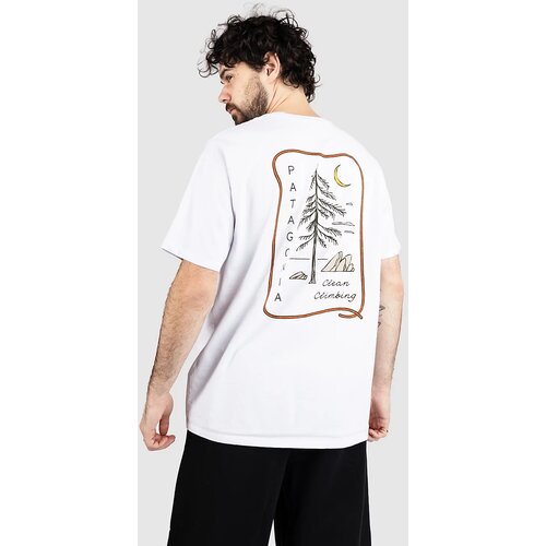 Patagonia Clean Climb Roots Responsibili T-shirt white Slike