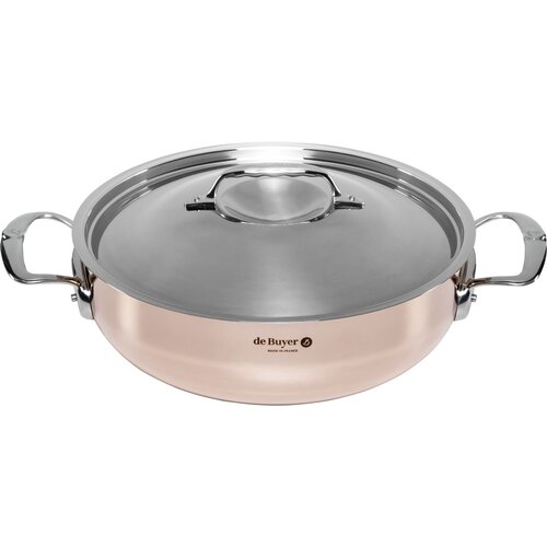 De buyer Prima Matera Saucepot Copper/Steel 28cm curved induct. Cijene