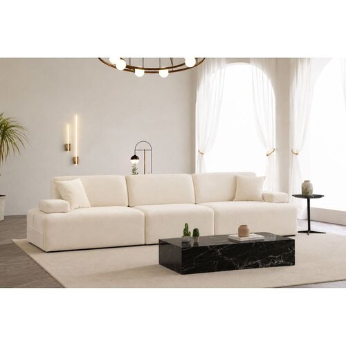 Atelier Del Sofa Madlen Low Leg četvorosed 300 cm, krem Cene