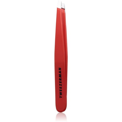 Tweezerman Studio Collection pinceta s po&amp;scaron;evno konico Signature Red 1 kos Slike