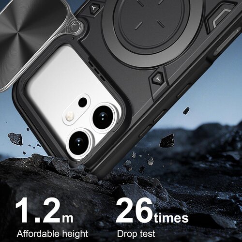 Techsuit CamGuard Pro maska za Honor 600 / 600 Pro - crna Slike