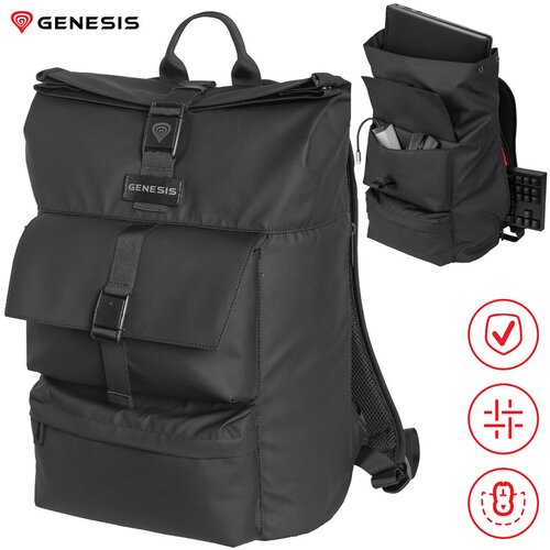 Genesis Nahrbtnik PALLAD 320 univerzalni 2v1, za prenosnike do 40,6 cm (16"), 16 l, potovalni/gaming, (5000311352) Cene