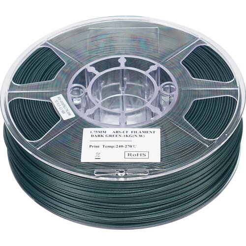 ESUN eABS-CF Dark Green - 1,75 mm / 1000 g Slike