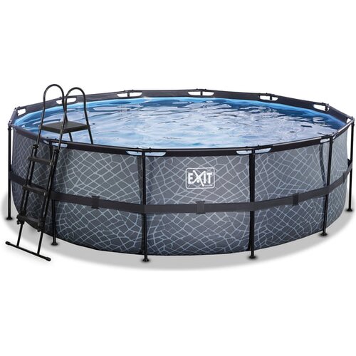 EXIT Toys Frame Pool &amp;Oslash; 450 x 122 cm s pje&amp;scaron;čanim filterskim sustavom Slike