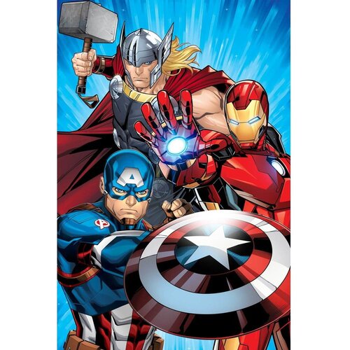 Jerry Fabrics Otroška odeja iz mikropliša 100x150 cm Avengers Heroes – Cene