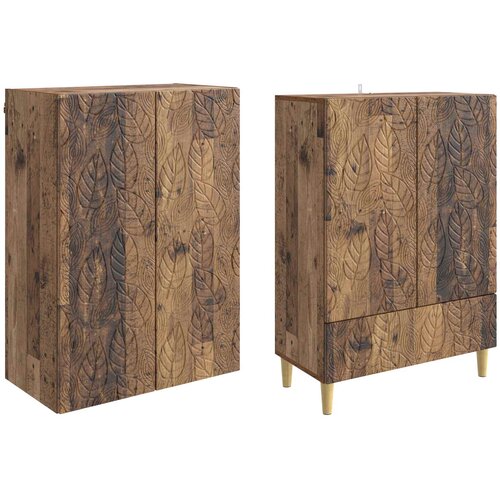  Set ormara 2 pcs Staro drvo Konstruirano drvo Slike