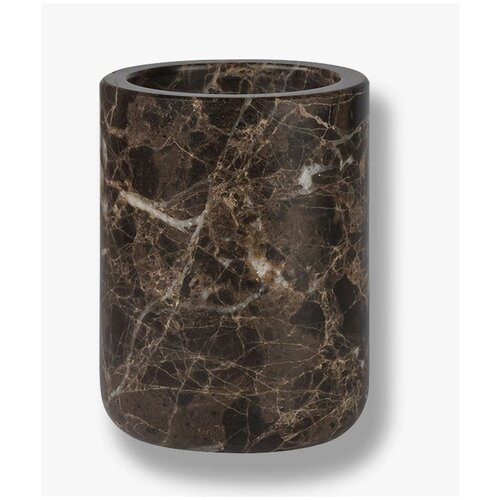 Mette Ditmer Denmark Smeđa mramorna ča&amp;scaron;ica za četkicu za zube Marble - Slike
