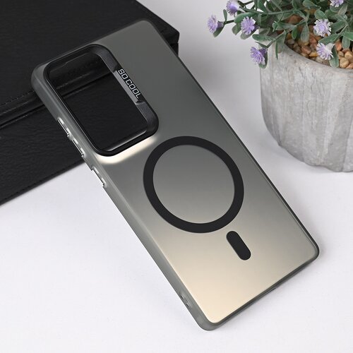 Teracell maska za Samsung Galaxy S25 Ultra Magsafe Clear crna Slike