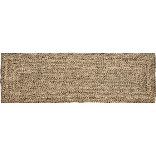  Tepisi za područja Prirodna i crna 80 x 250 cm Juta Cene