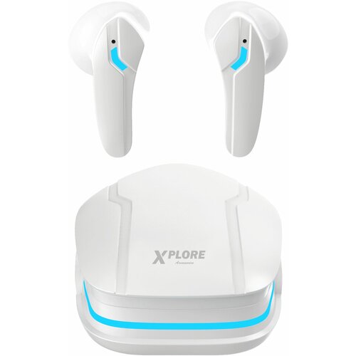 Xplore Bluetooth bežične stereo tws slušalice XP5807 bele Slike