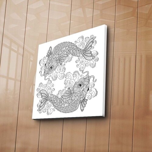 Wallity Slika za zid BOYA-76, 45x45 cm Cene