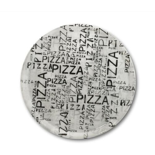 Pizza TANJUR 31CM NAPOLI WHITE&amp;amp;BLACK Slike