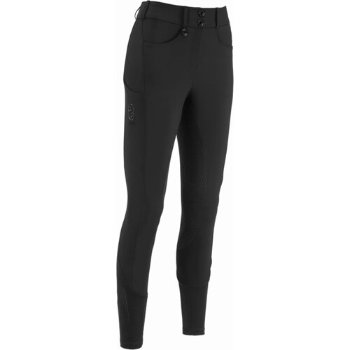 Pikeur Jahalne hlače Ceelina GRIDTEXLEATHER, black - 34 Cene