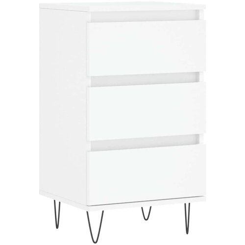VidaXL Komoda bijela 40 x 35 x 70 cm od konstruiranog drva Slike