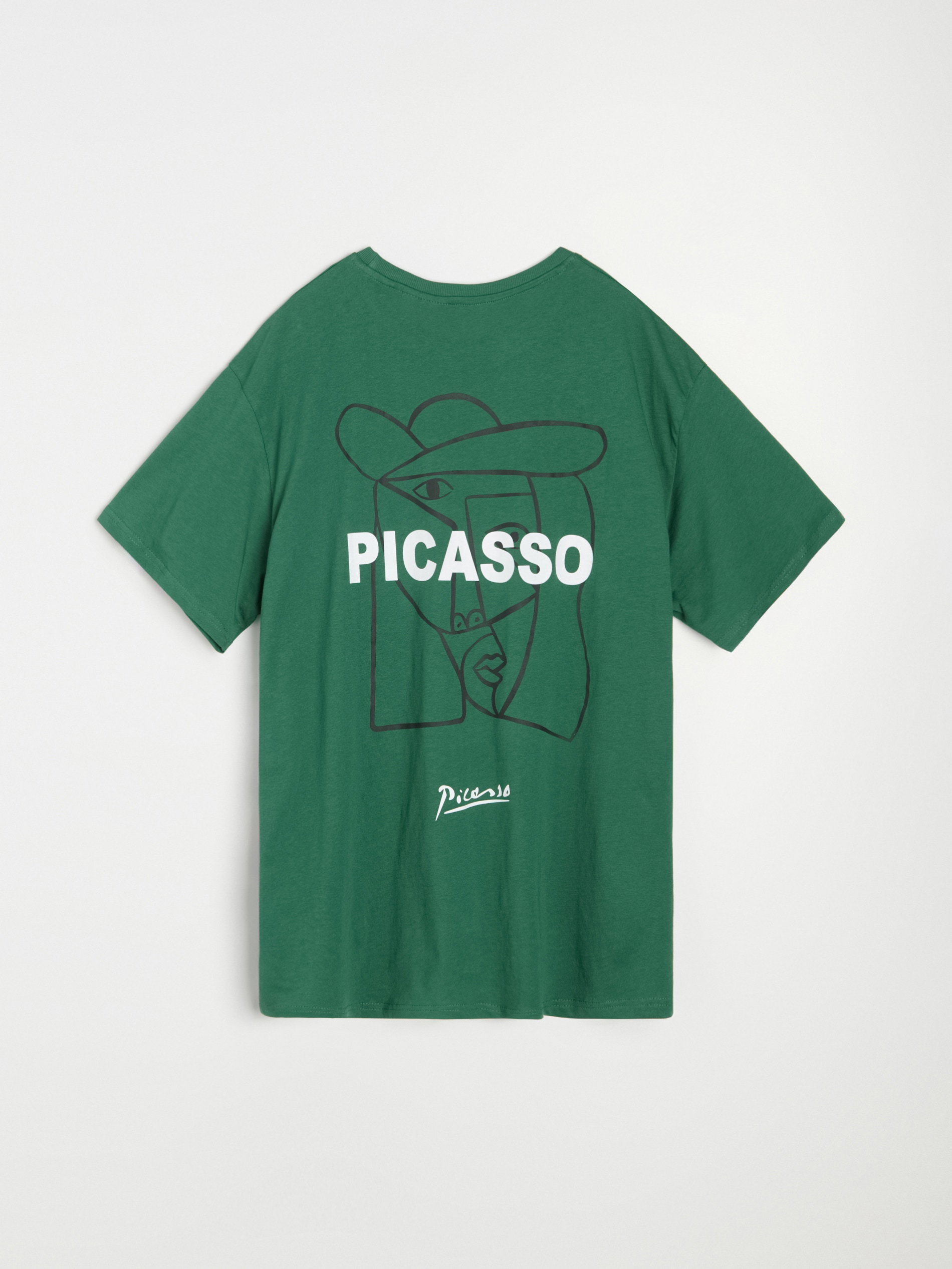 Sinsay Pamučna majica s natpisom Picasso Slike