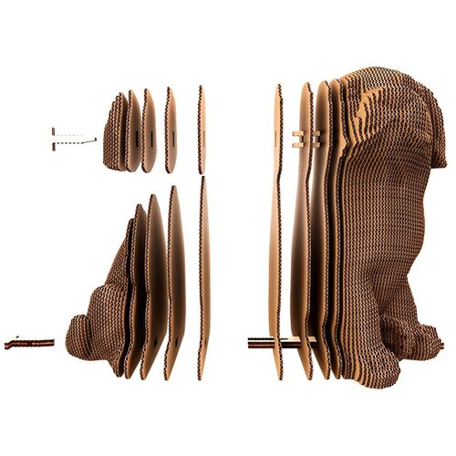 Cartonic 3D puzzle Psići 3 komada Slike