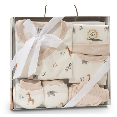 Interbaby poklon set za novorođenče 5 dijelova &ndash; Savanna Beige Cijene