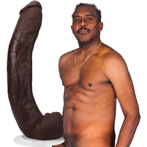 Doc Johnson Dredd Realistic ULTRASKYN Dildo 13.5"/34cm Chocolate Cene