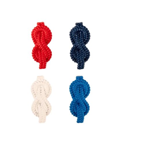 Kikkerland Set magneta Forget me Knot, 4 komada, Vi&amp;scaron;ebojni Slike