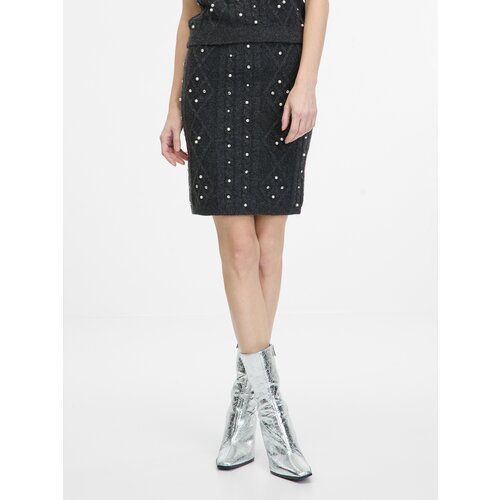 Orsay Dark gray women's skirt - Women's Cene