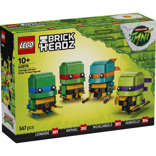 Lego LEGO&amp;reg; BrickHeadz - Figure najstni&amp;scaron;kih mutiranih ninja želv (40878) Slike