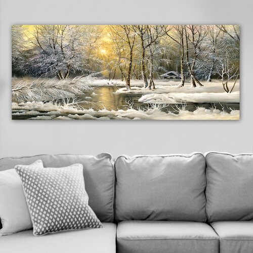 Opviq slika na platnu 50x120cm Cene