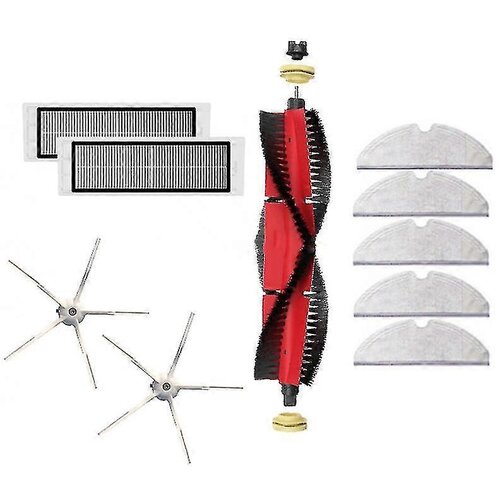 INORCO 10Pcs Nadomestni Dodatki za Sesalnik za S5 Max S50 S6 S60 Hepa Filter Glavna Stranska Krtača (haoyi, (21852812) Slike