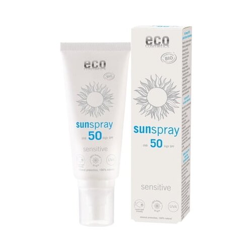 Eco cosmetics sončna krema v razpr&amp;scaron;ilu zf 50 sensitive Slike
