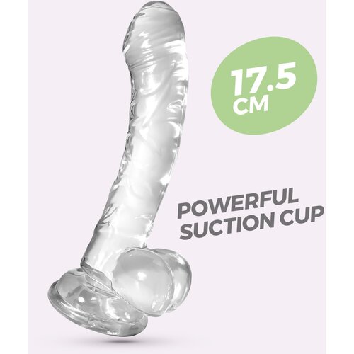 Crushious HUDINI JELLY ANAL DILDO CLEAR Cene