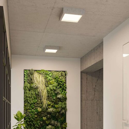  Sollux SL.0995 - LED plafonsko svetlo RIZA LED/18W/230V betonsko Slike