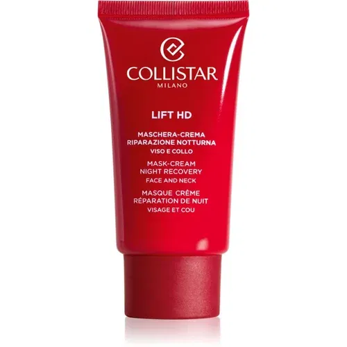 Collistar Lift HD Mask-Cream Night Recovery regenerirajuća noćna njega za obnavljanje čvrstoće kože 75 ml