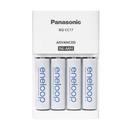 Panasonic polnilec za baterije nimh BQ-CC17 in 4 baterije eneloop aa Cene