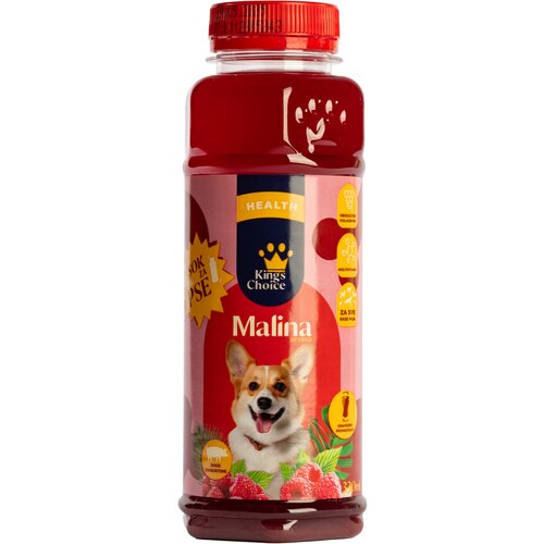 King&amp;#039;s Choice King&amp;#039;s Choice Sok za pse, Malina, 330ml Slike