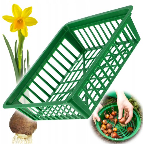 KADAX ko&amp;scaron;ara za čebulice, cvetlične čebulice, tulipane, pokrovčke za sajenje, 28 cm, (5000362575) Slike