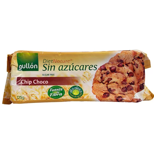 Galletas Gullon Keks Chip Choco bez šećera 125g