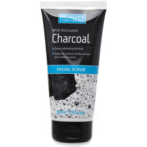 Beauty Formulas CHARCOAL Piling za lice 150ml Cene