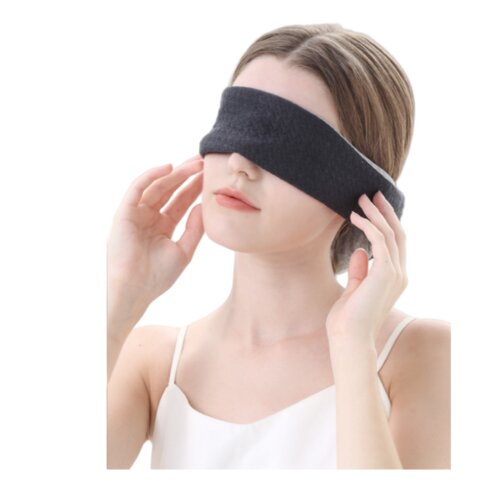 INF Maska za spanje za osebe, ki spijo na boku, 360° zatemnitvena maska za oči z oporo za vrat DarkGrey, (21661761) Cene